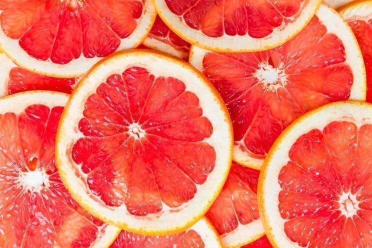 грэйпфрут для пахудання на 7 кг за тыдзень
